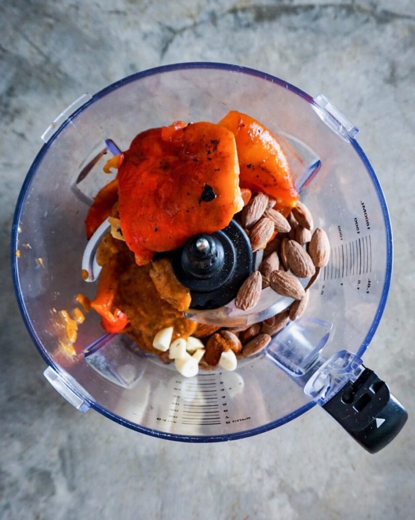 all ingredients in a blender