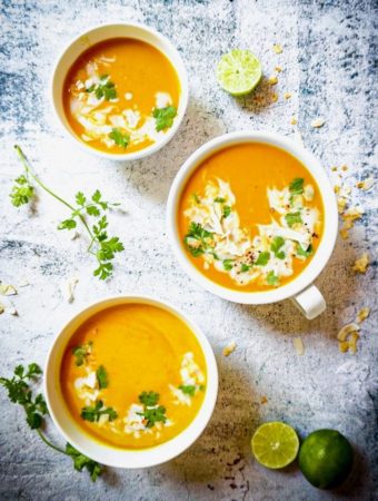 Thai butternut squash soup