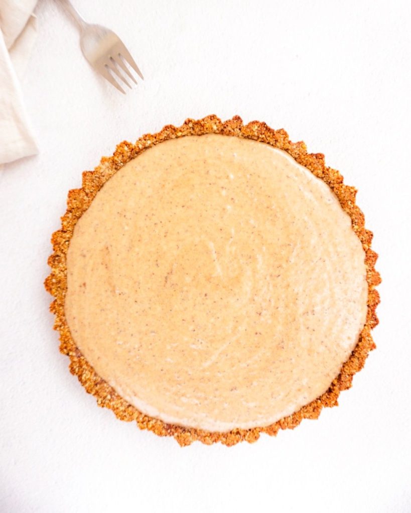 whole pecan pie without topping