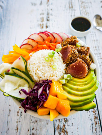 tuna poke bowl