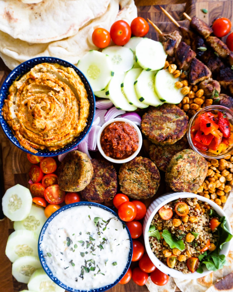 mezze platter