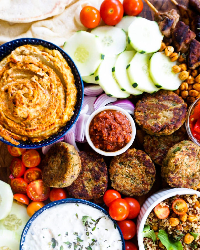 mezze platter