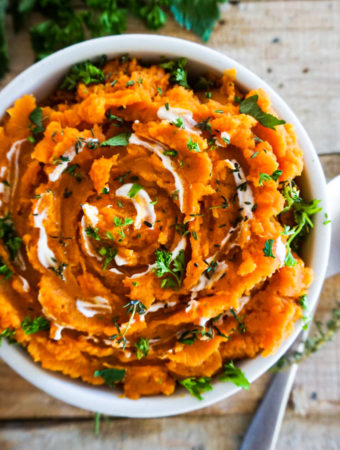 sweet potato mash