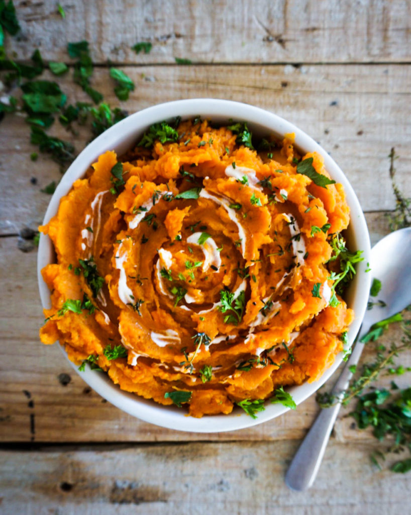 sweet potato mash