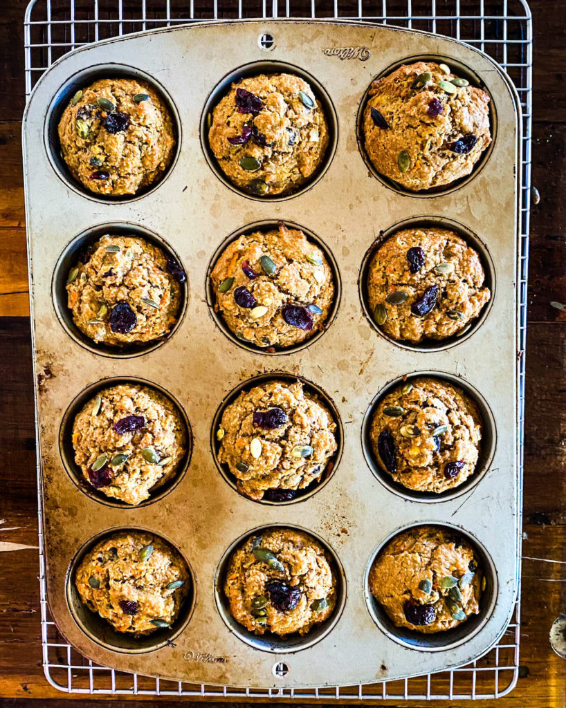 muffins in tin