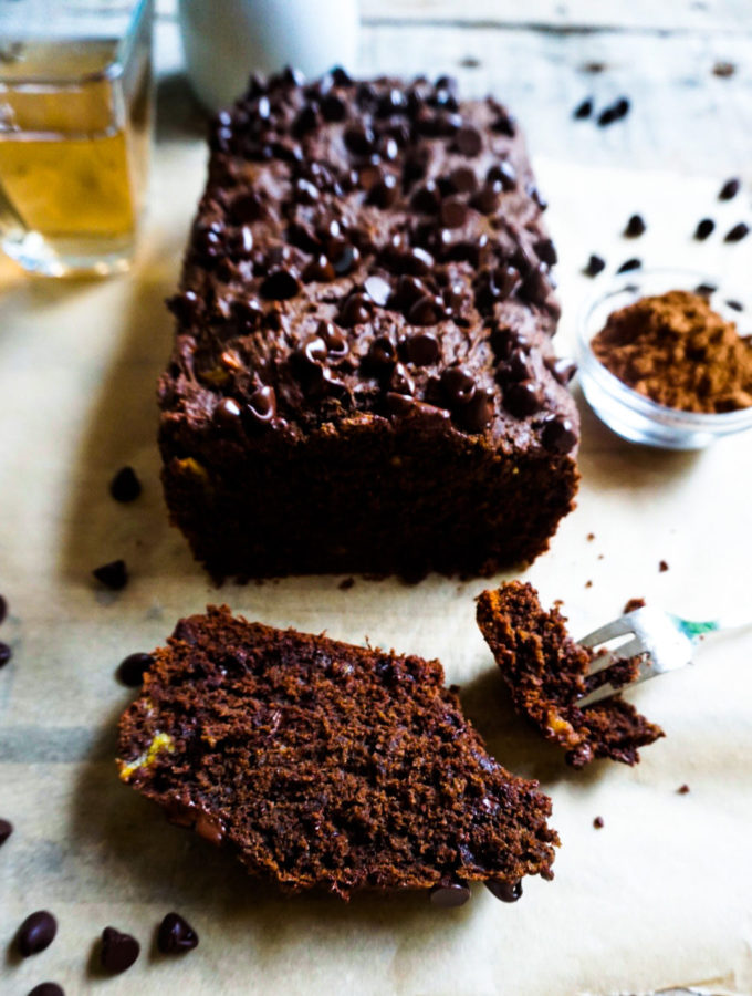 slice of banana bread