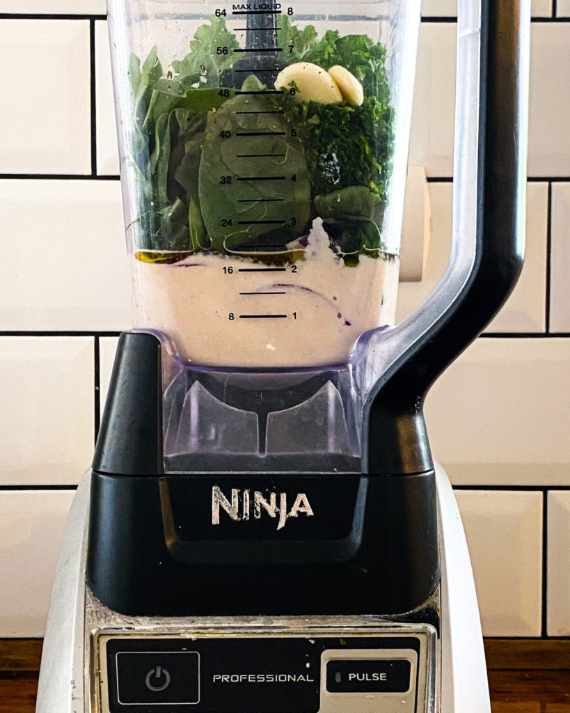 all sauce ingr in blender