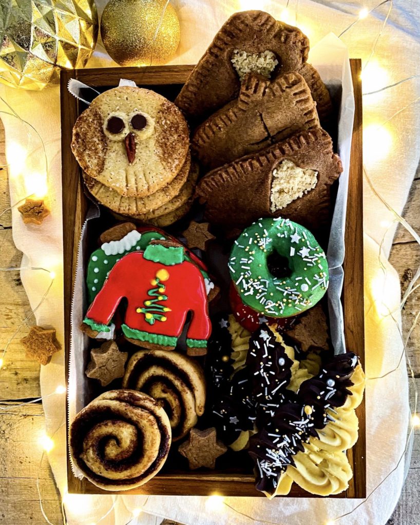 Christmas cookie box